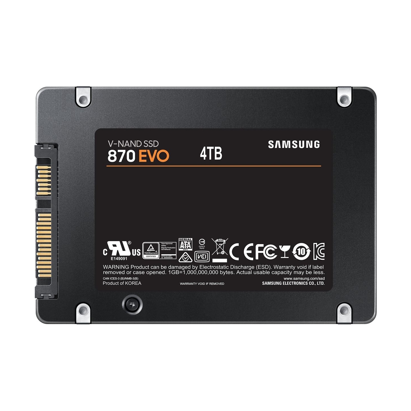 Samsung SSD 870 EVO 4TB 2.5inch SATA