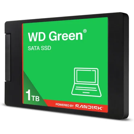 Sandisk SSD|SANDISK|Green|POWERED BY SANDISK|1000 GB|Serial ATA III|Read speed 545 MB/s|2.5"|WDS100T5G0A-00CPT0
