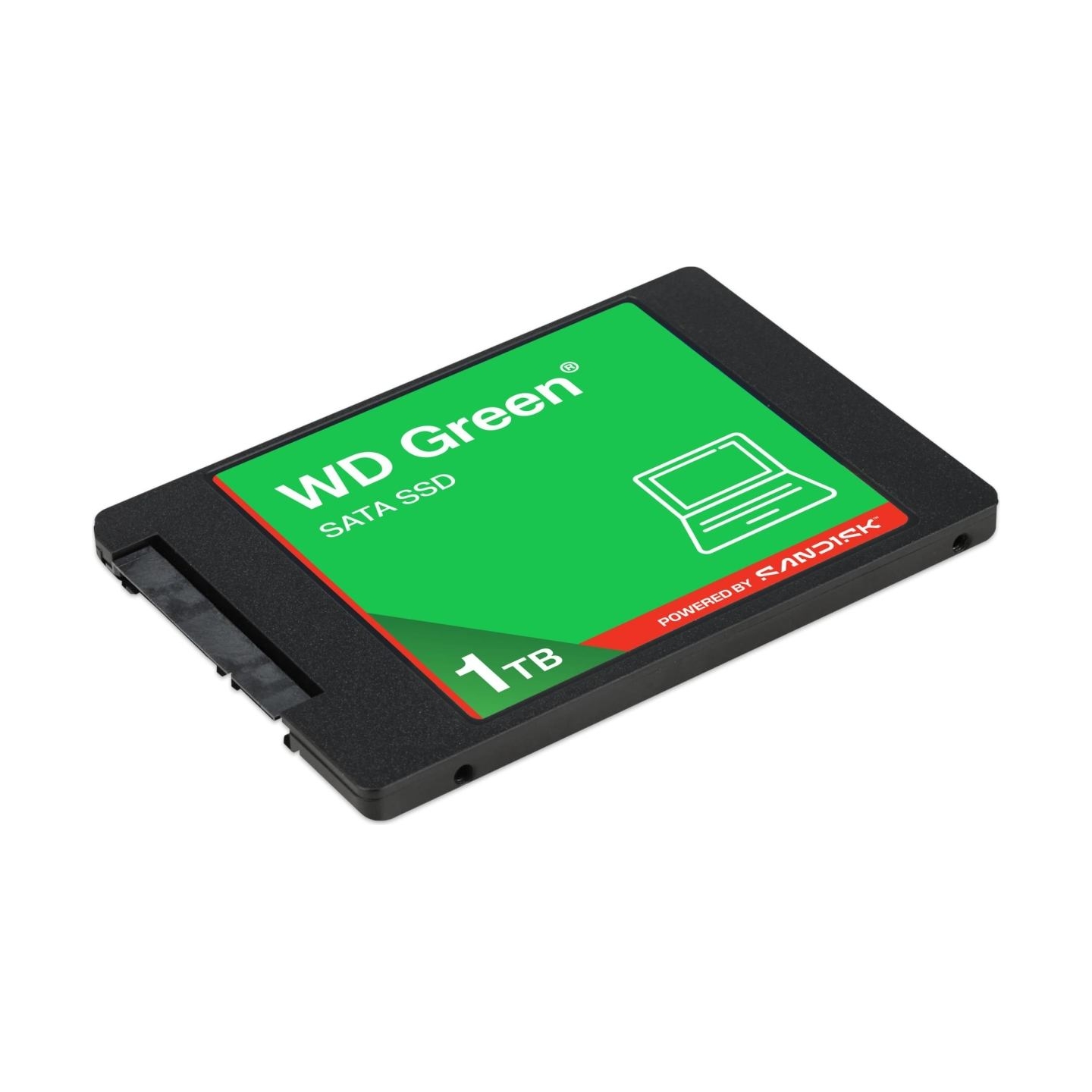 Sandisk SSD|SANDISK|Green|POWERED BY SANDISK|1000 GB|Serial ATA III|Read speed 545 MB/s|2.5"|WDS100T5G0A-00CPT0