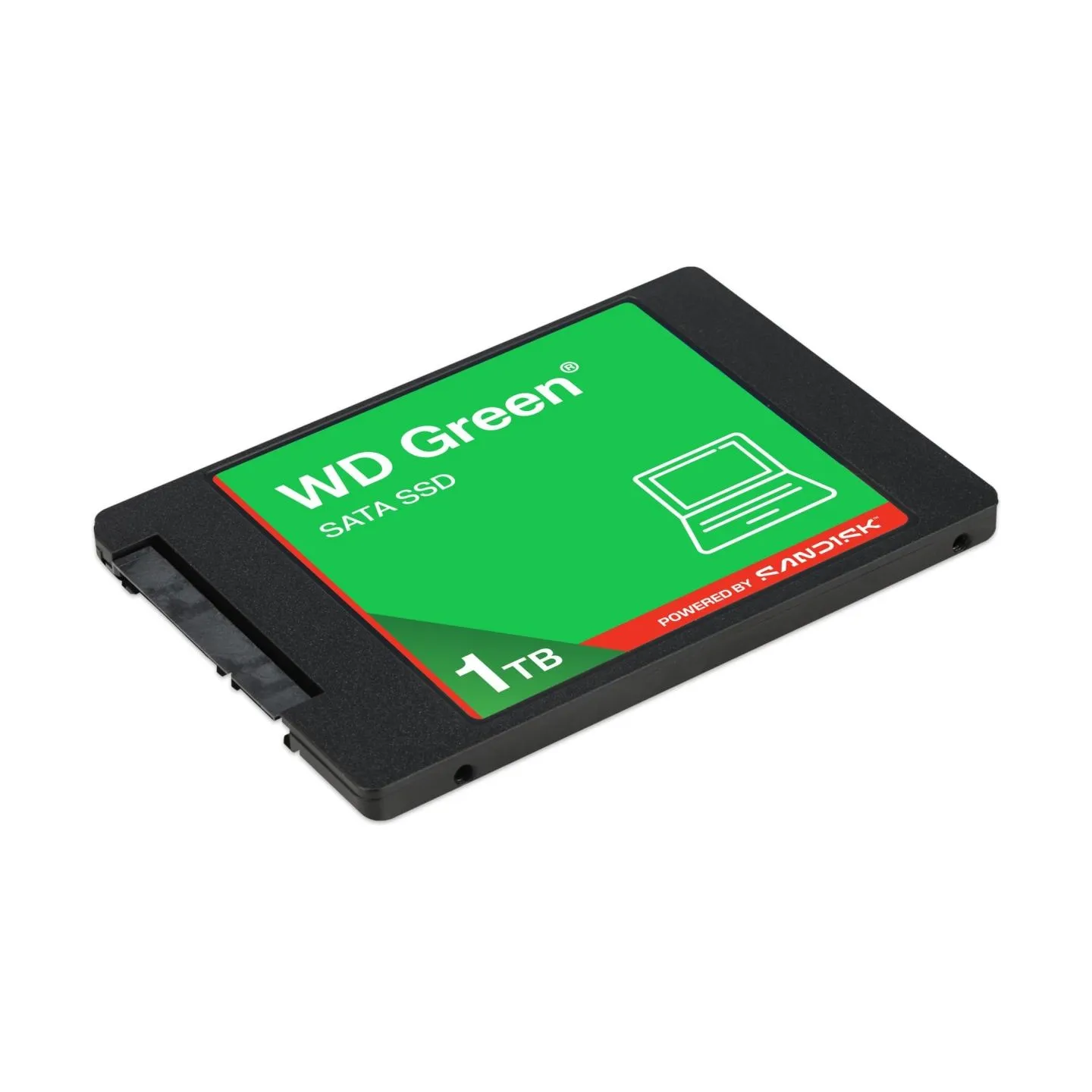 Sandisk SSD|SANDISK|Green|POWERED BY SANDISK|1000 GB|Serial ATA III|Read speed 545 MB/s|2.5"|WDS100T5G0A-00CPT0