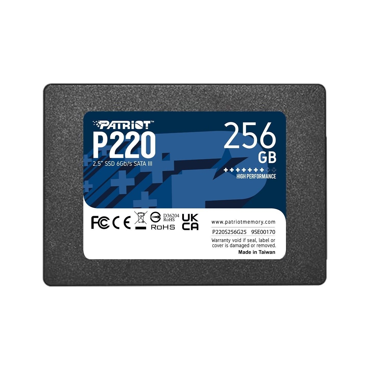 Patriot P220 256GB SATA3 2.5inch SSD