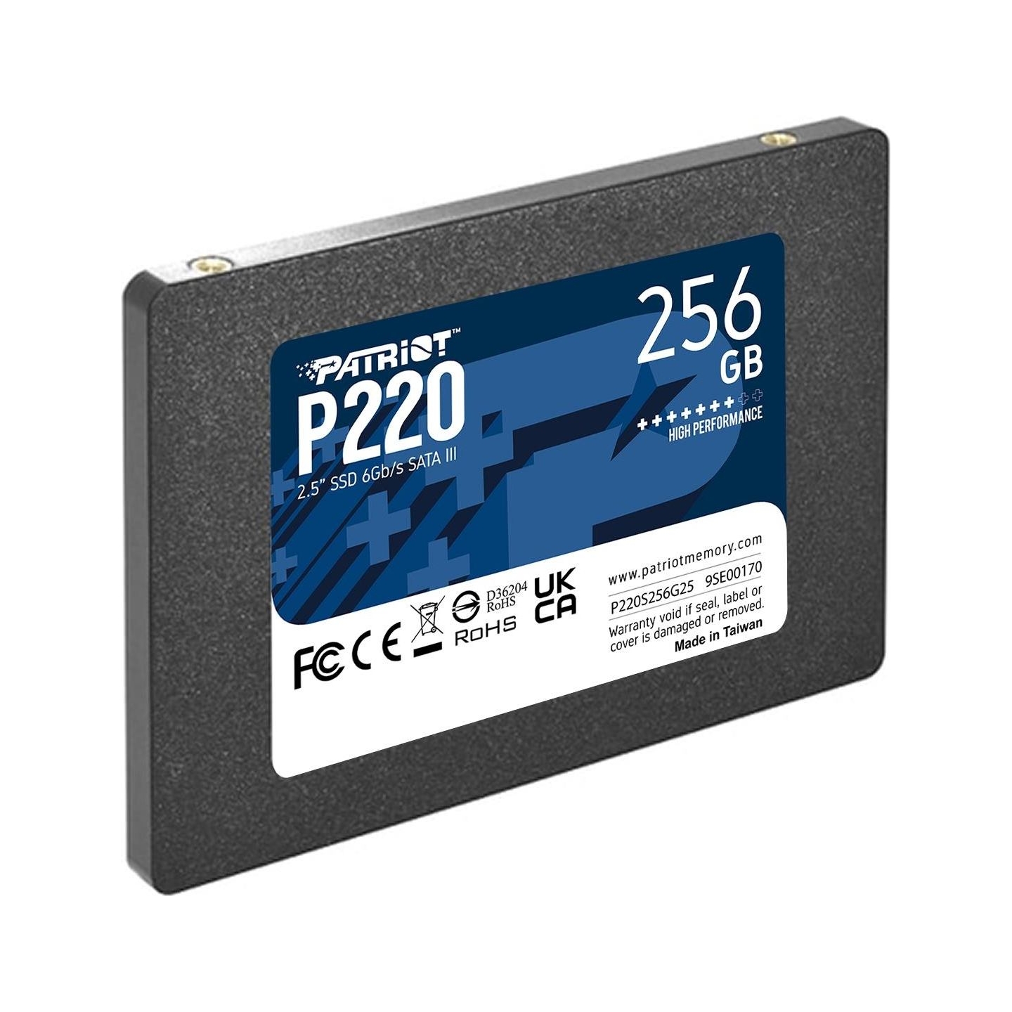 Patriot P220 256GB SATA3 2.5inch SSD