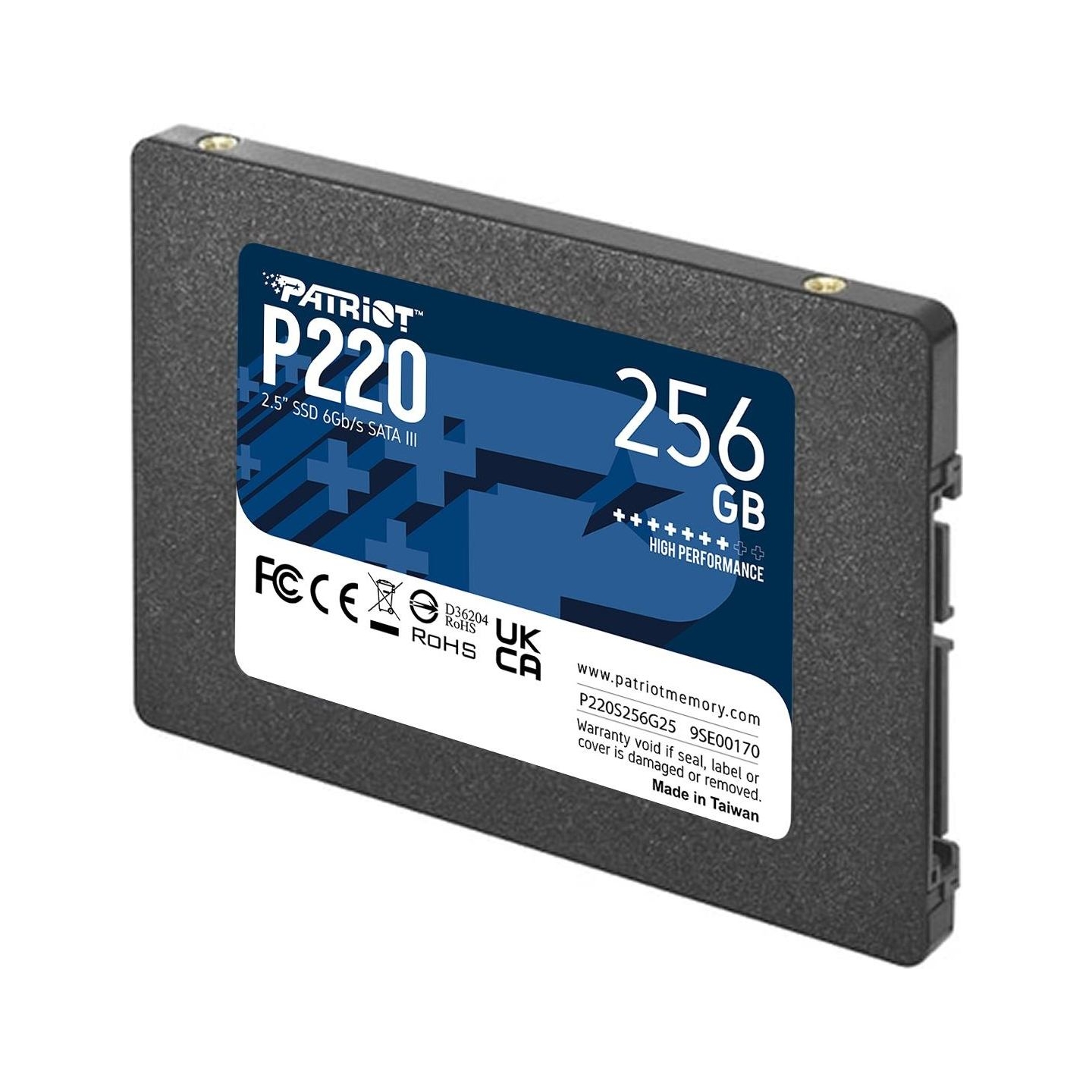 Patriot P220 256GB SATA3 2.5inch SSD