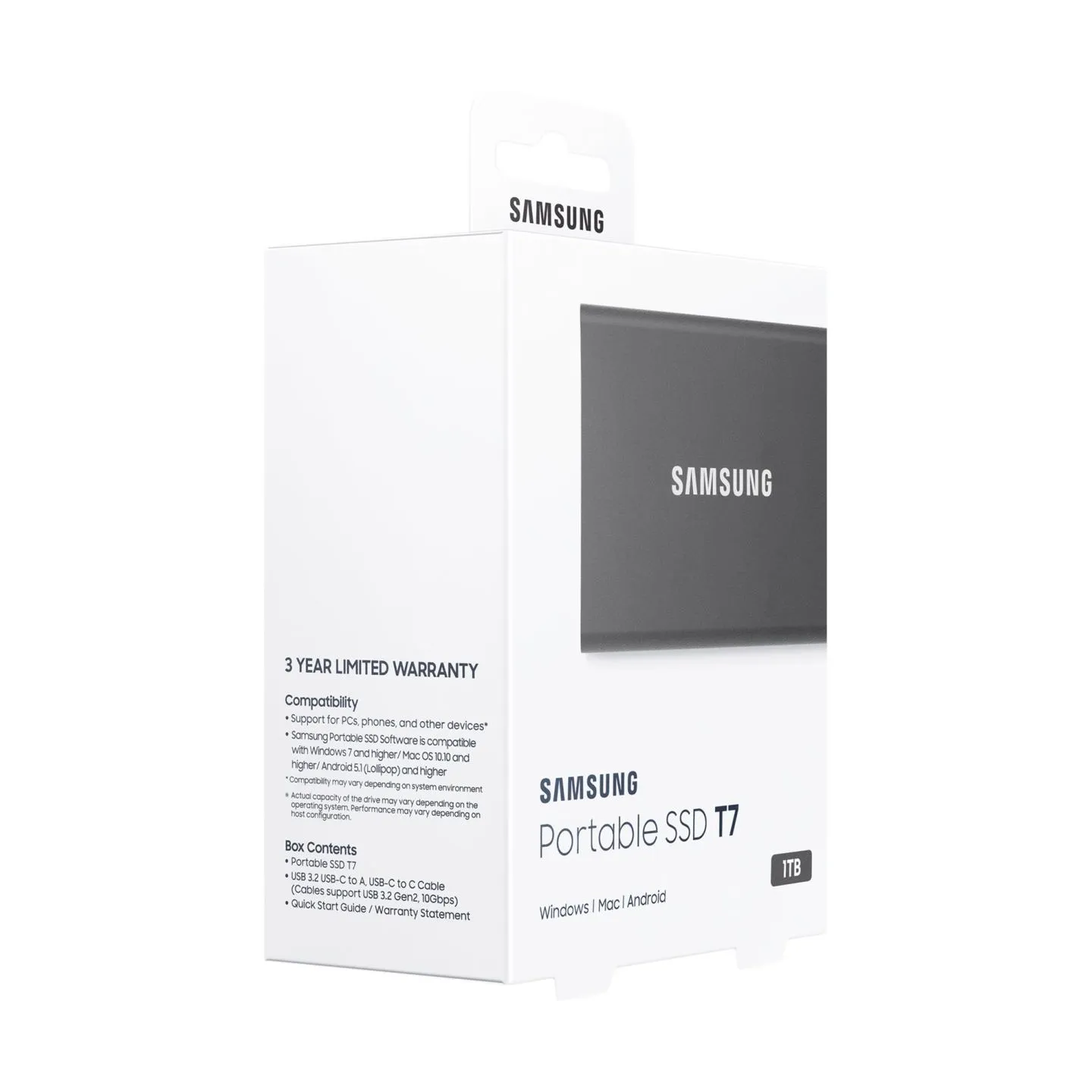 Samsung Portable SSD T7 1TB Grey