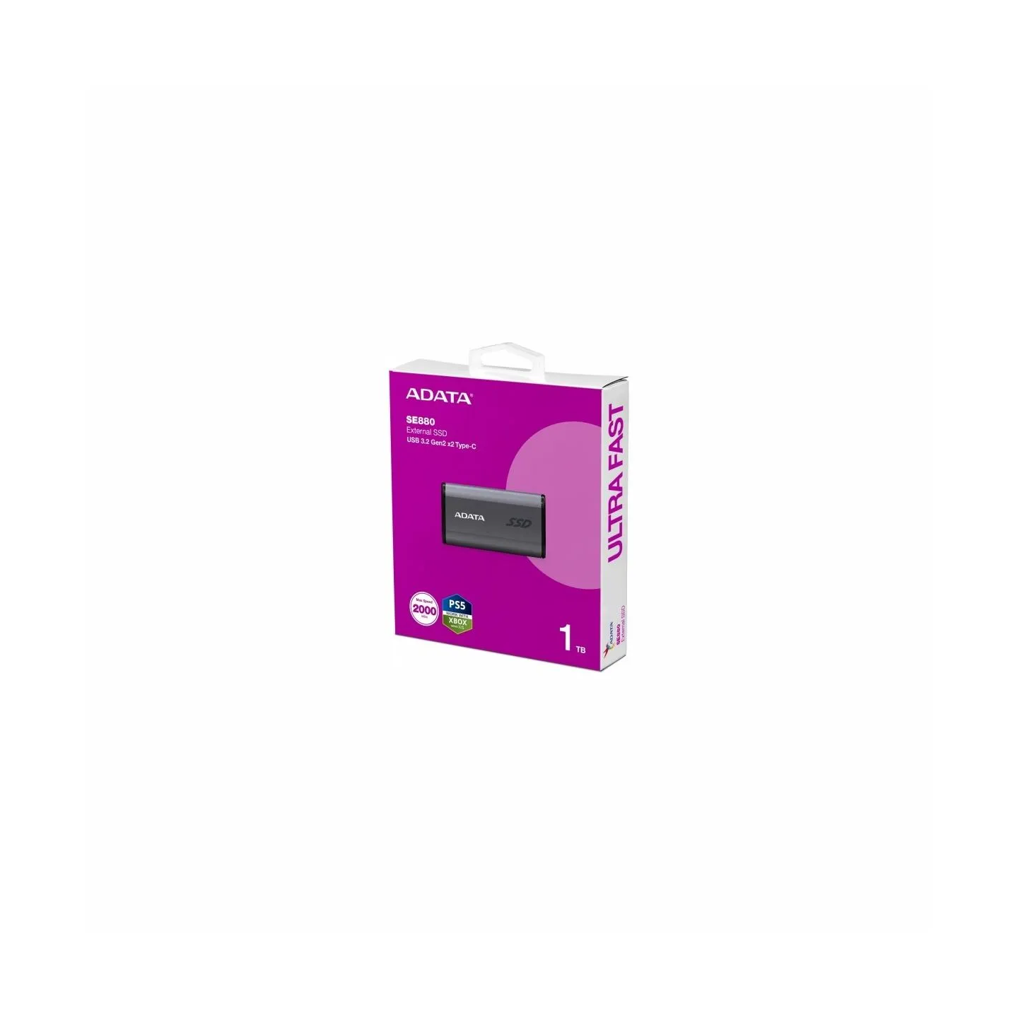A-Data SSD External SE880 1TB USB3.2A/C Gen2x2