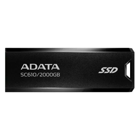 A-Data External SSD|ADATA|SC610|2TB|USB 3.2|Write speed 500 MBytes/sec|Read speed 550 MBytes/sec|SC610-2000G-CBK/RD