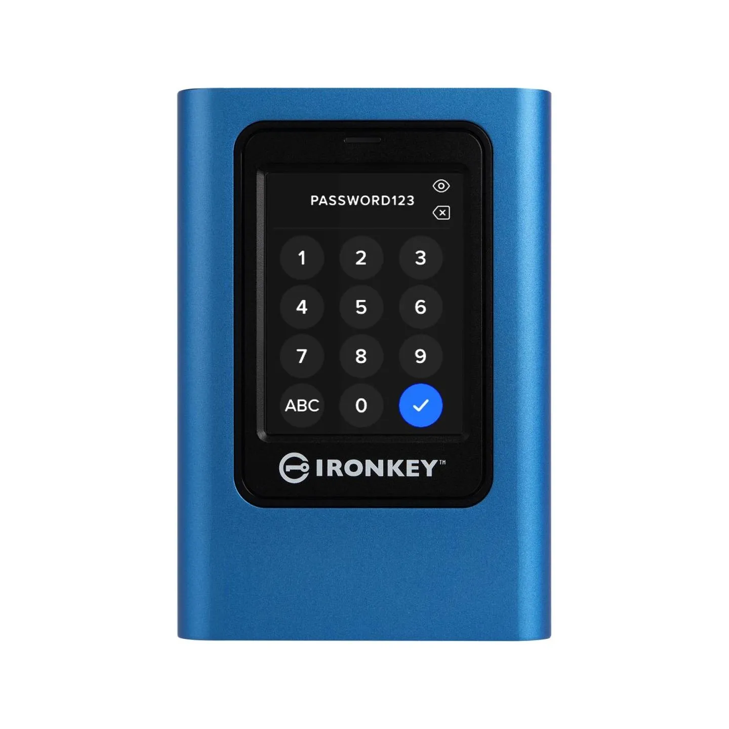 Kingston External SSD|KINGSTON|IronKey Vault Privacy 80|1.92TB|USB 3.2|Write speed 250 MBytes/sec|Read speed 250 MBytes/sec|IKVP