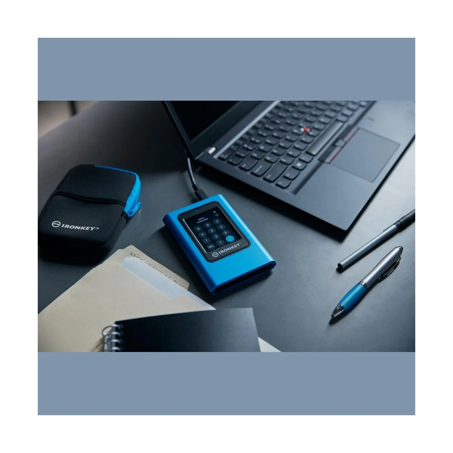 Kingston External SSD|KINGSTON|IronKey Vault Privacy 80|1.92TB|USB 3.2|Write speed 250 MBytes/sec|Read speed 250 MBytes/sec|IKVP