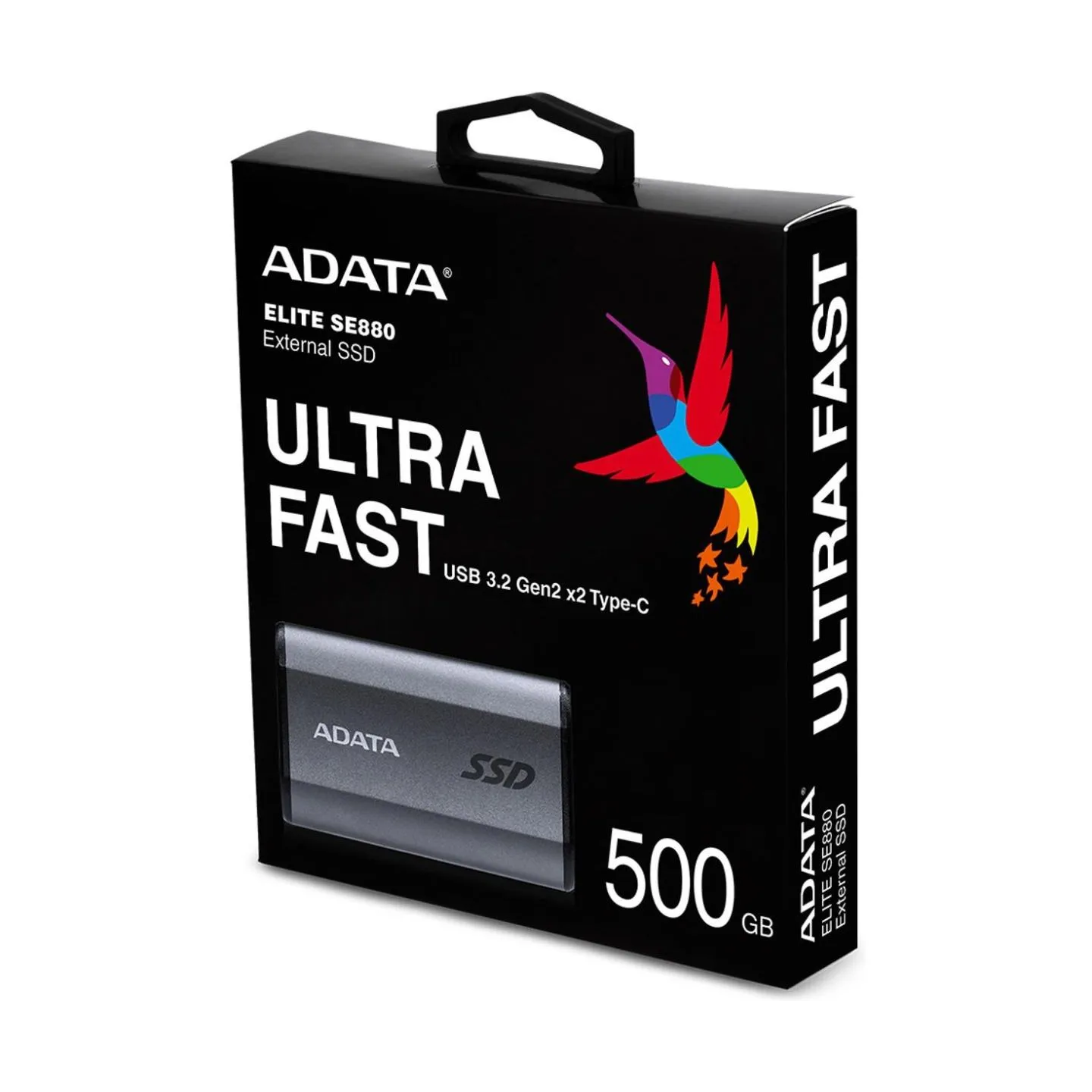 A-Data SSD External SE880 500GB USB3.2A/C Gen2x2