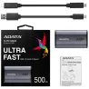 A-Data SSD External SE880 500GB USB3.2A/C Gen2x2