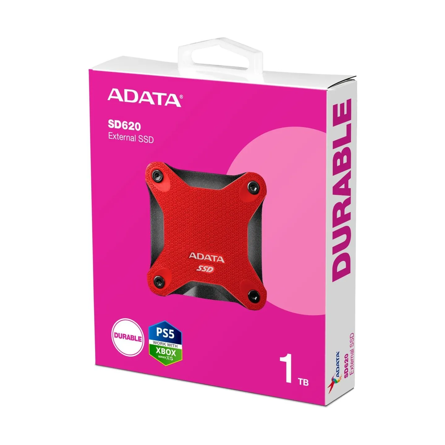 A-Data External SSD SD620 1TB U3.2A 520/460 MB/s red