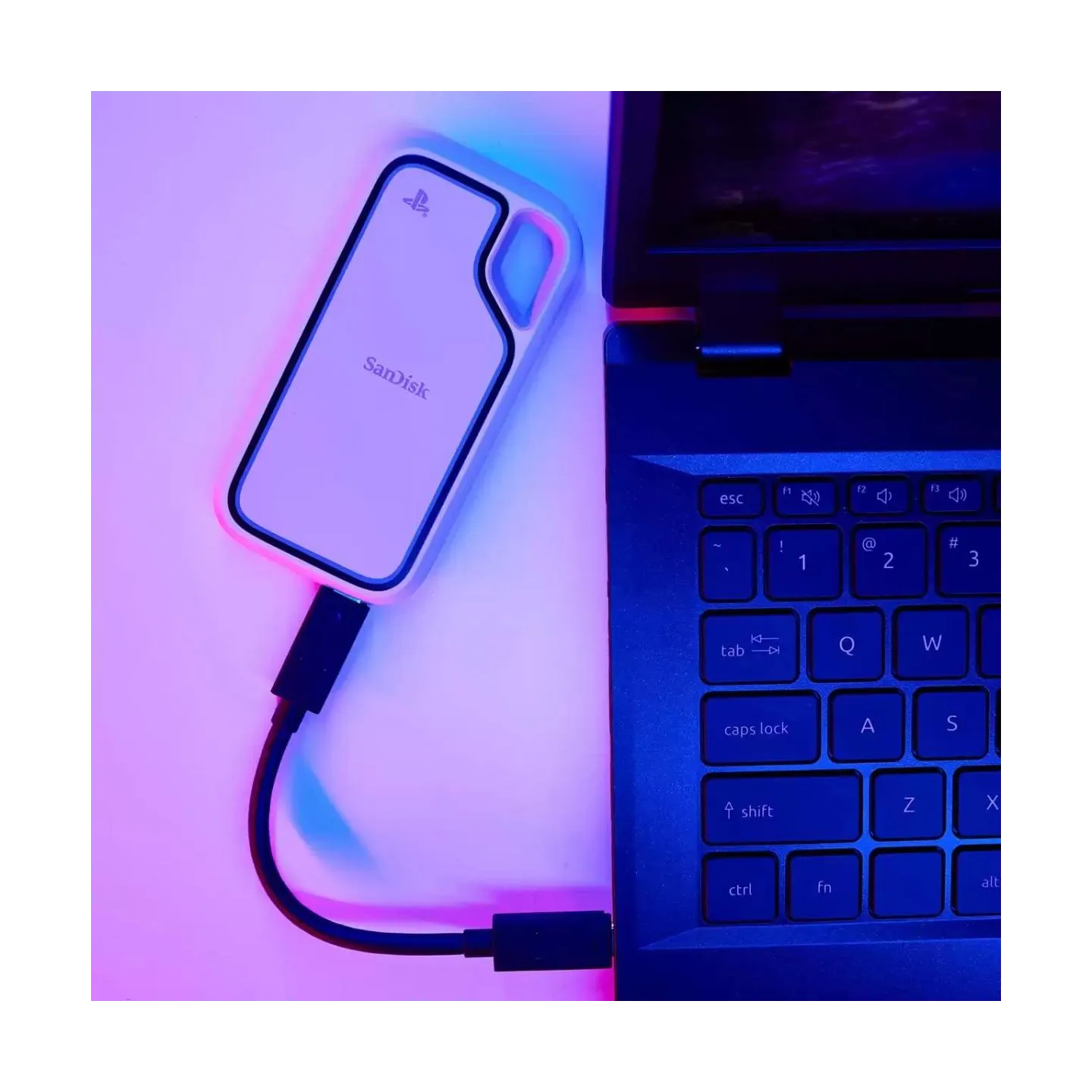 Sandisk External SSD|SANDISK|Extreme|2TB|USB 3.2|Read speed 1000 MBytes/sec|SDSSDE62P-2T00-G25