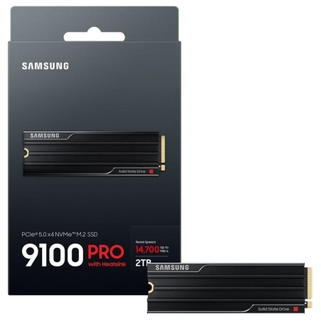 Samsung SSD 9100 PRO Heatsink NVMe MZ-VAP2T0CW