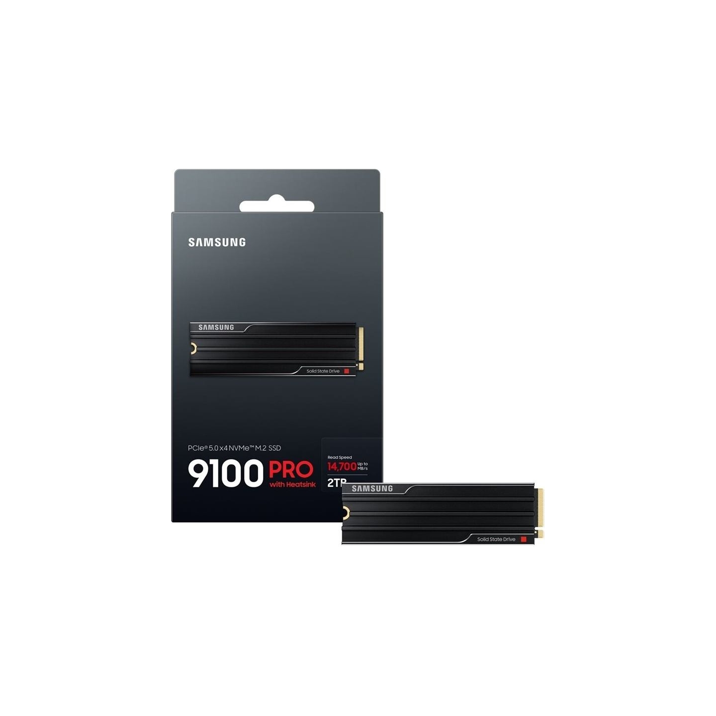 Samsung SSD 9100 PRO Heatsink NVMe MZ-VAP2T0CW