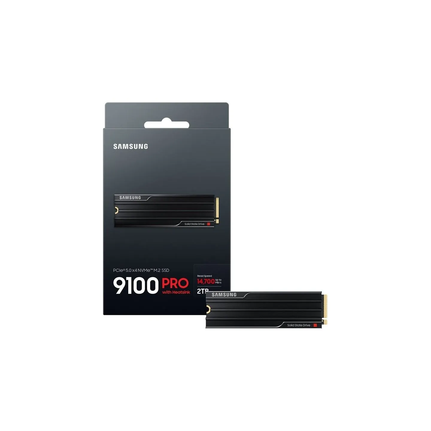 Samsung SSD 9100 PRO Heatsink NVMe MZ-VAP2T0CW