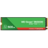 Sandisk SSD|SANDISK|150xTBW rating|MTBF 1.75 h|NVMe Yes|PCI Express 4.0|M.2|500 GB|POWERED BY SANDISK|Green|WDS500G4G0E