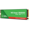 Sandisk SSD|SANDISK|150xTBW rating|MTBF 1.75 h|NVMe Yes|PCI Express 4.0|M.2|500 GB|POWERED BY SANDISK|Green|WDS500G4G0E