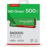 Sandisk SSD|SANDISK|150xTBW rating|MTBF 1.75 h|NVMe Yes|PCI Express 4.0|M.2|500 GB|POWERED BY SANDISK|Green|WDS500G4G0E