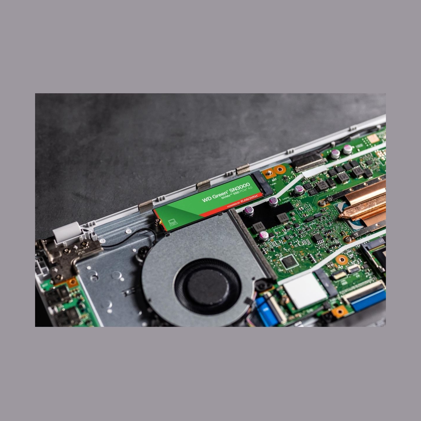 Sandisk SSD|SANDISK|150xTBW rating|MTBF 1.75 h|NVMe Yes|PCI Express 4.0|M.2|500 GB|POWERED BY SANDISK|Green|WDS500G4G0E
