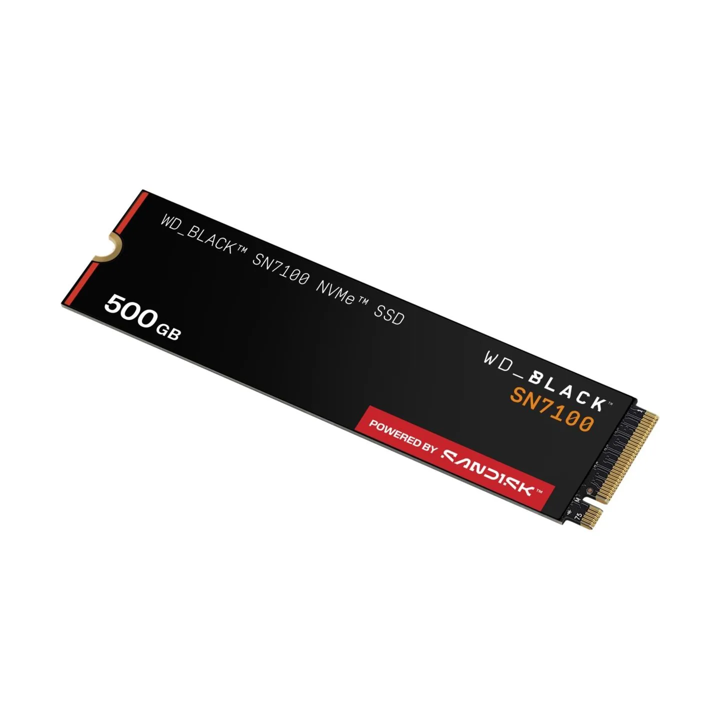 Sandisk SSD|SANDISK|Read speed 6800 MB/s|Write speed 5800 MB/s|NVMe Yes|PCI Express 4.0|M.2|500 GB|POWERED BY SANDISK|Black SN71