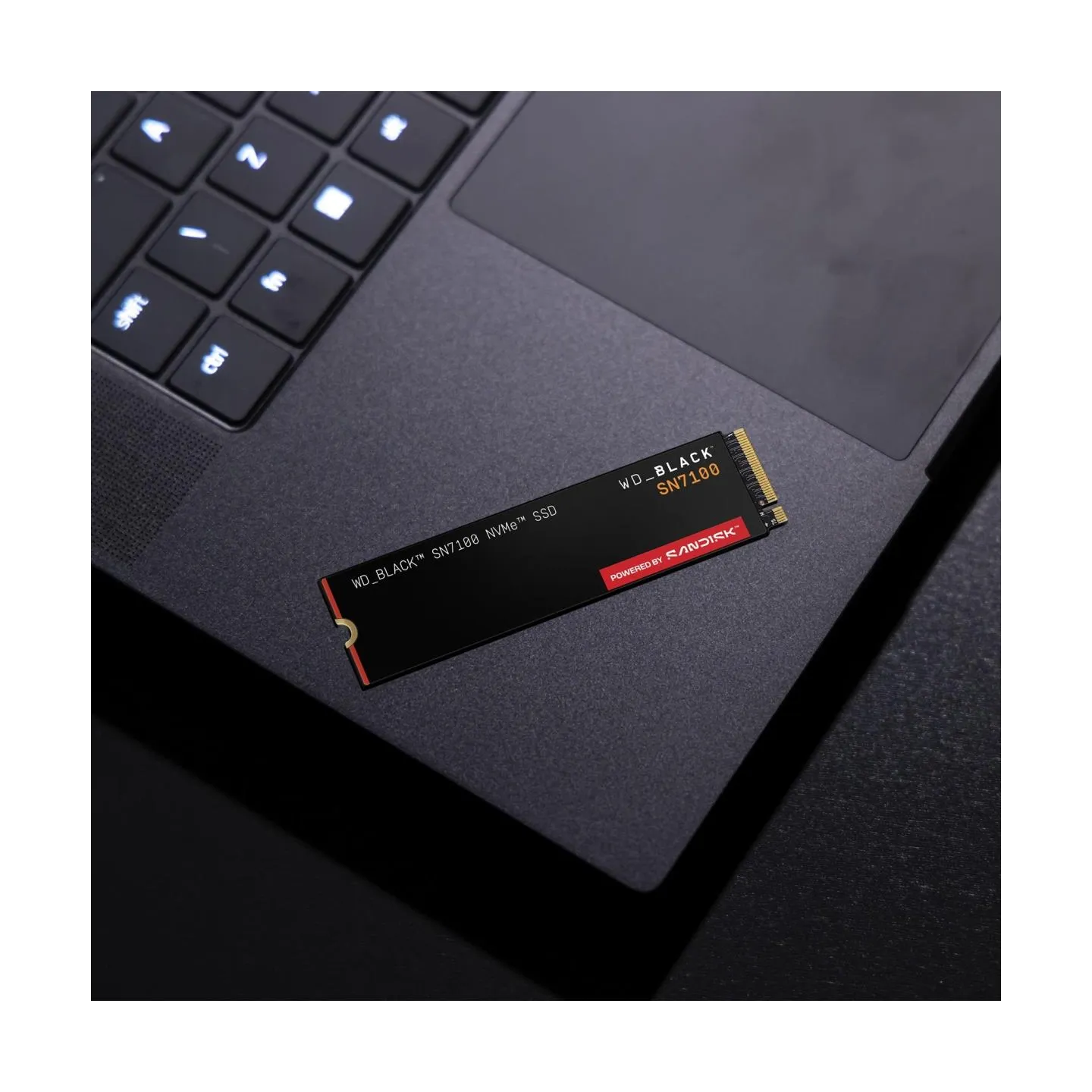 Sandisk SSD|SANDISK|Read speed 6800 MB/s|Write speed 5800 MB/s|NVMe Yes|PCI Express 4.0|M.2|500 GB|POWERED BY SANDISK|Black SN71