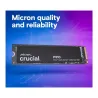 Crucial SSD|CRUCIAL|P510|2TB|M.2|PCIe Gen5|NVMe|TLC|Write speed 8700 MBytes/sec|Read speed 10000 MBytes/sec|TBW 1200 TB|CT2000P5