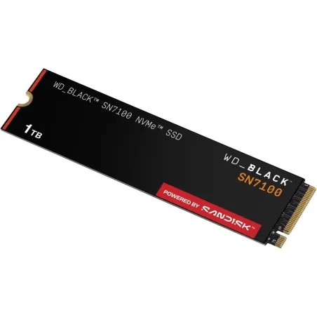 Sandisk SSD|SANDISK|Read speed 7250 MB/s|Write speed 6900 MB/s|NVMe Yes|PCI Express 4.0|M.2|1000 GB|POWERED BY SANDISK|Black SN7