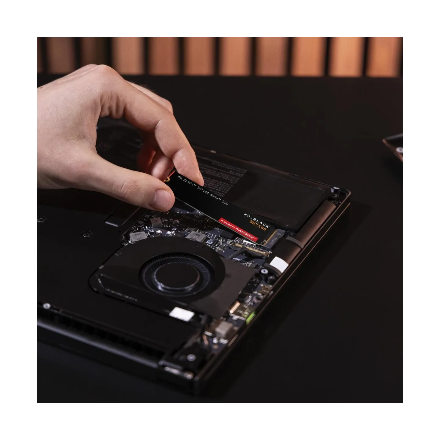 Sandisk SSD|SANDISK|Read speed 7250 MB/s|Write speed 6900 MB/s|NVMe Yes|PCI Express 4.0|M.2|1000 GB|POWERED BY SANDISK|Black SN7