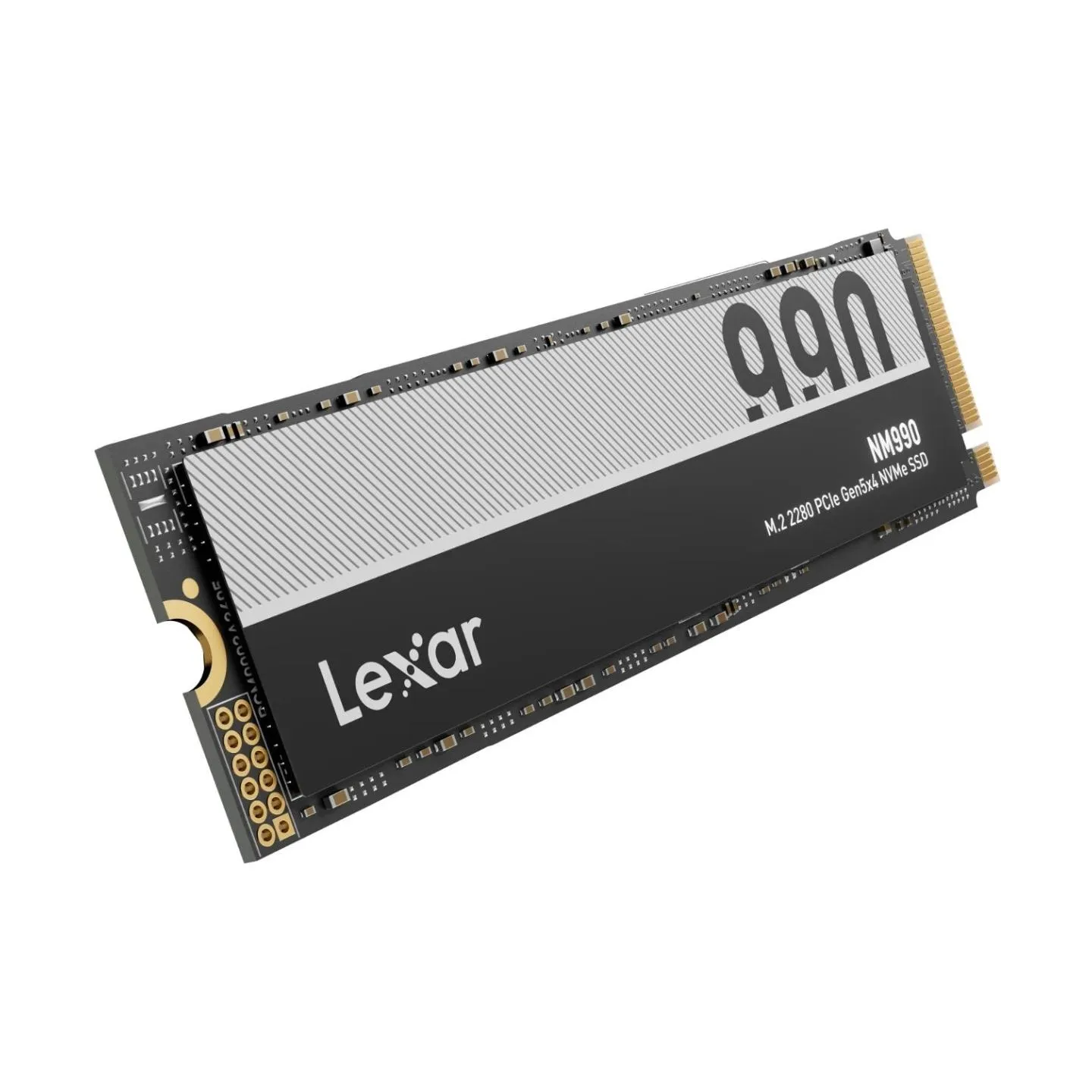 Lexar SSD | NM990 | 2000 GB | SSD form factor M.2 2280 | Solid-state drive interface PCIe Gen 5x4 | Read speed 14000 MB/s | Writ