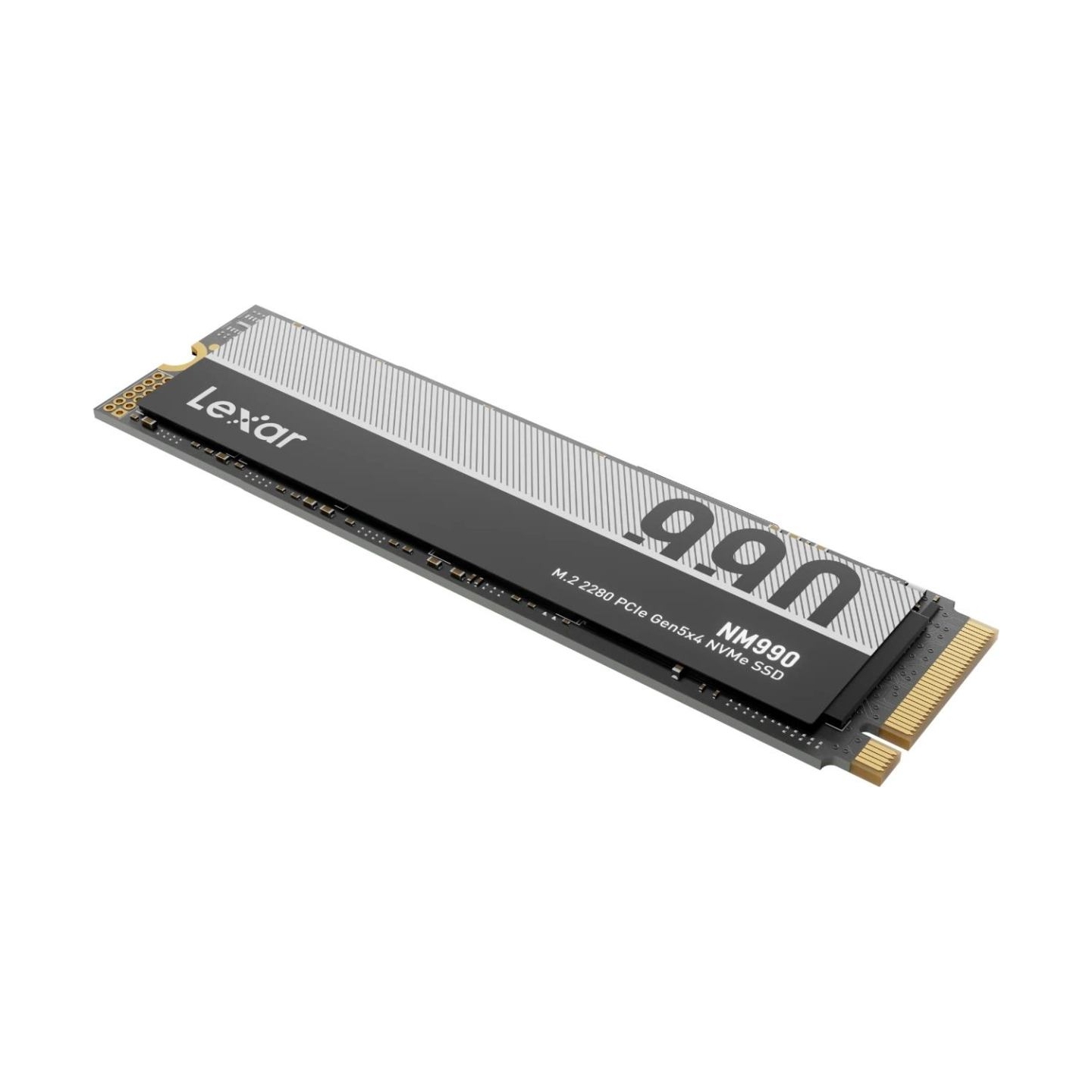 Lexar SSD|LEXAR|NM990|2TB|M.2|NVMe|Write speed 10000 MBytes/sec|Read speed 14000 MBytes/sec|2.45mm|TBW 750 TB|MTBF 1500000 hours