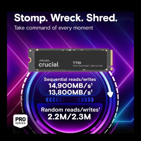 Crucial SSD T710 4TB M.2 NVMe 2280 PCIe 5.0 14500/13800