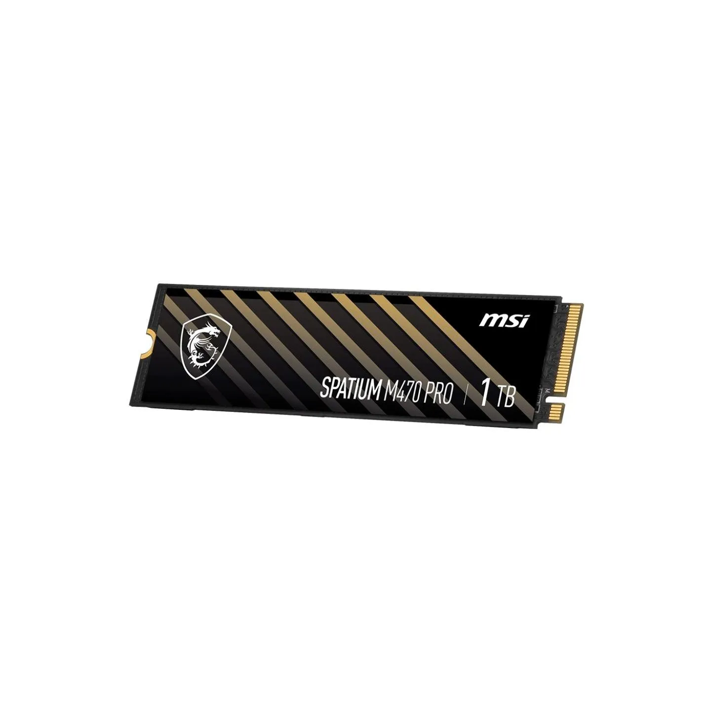 MSI SSD|MSI|SPATIUM M470 PRO|1TB|M.2|PCIe Gen4|NVMe|3D NAND|Write speed 4500 MBytes/sec|Read speed 6000 MBytes/sec|2.15mm|TBW 32