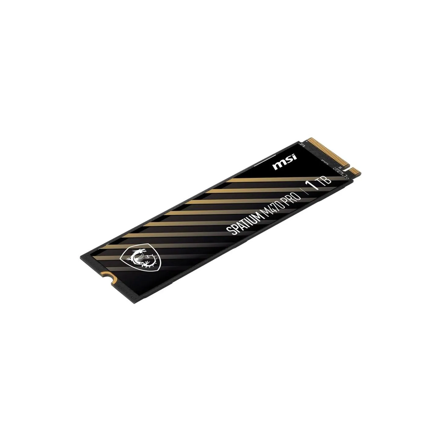 MSI SSD|MSI|SPATIUM M470 PRO|1TB|M.2|PCIe Gen4|NVMe|3D NAND|Write speed 4500 MBytes/sec|Read speed 6000 MBytes/sec|2.15mm|TBW 32
