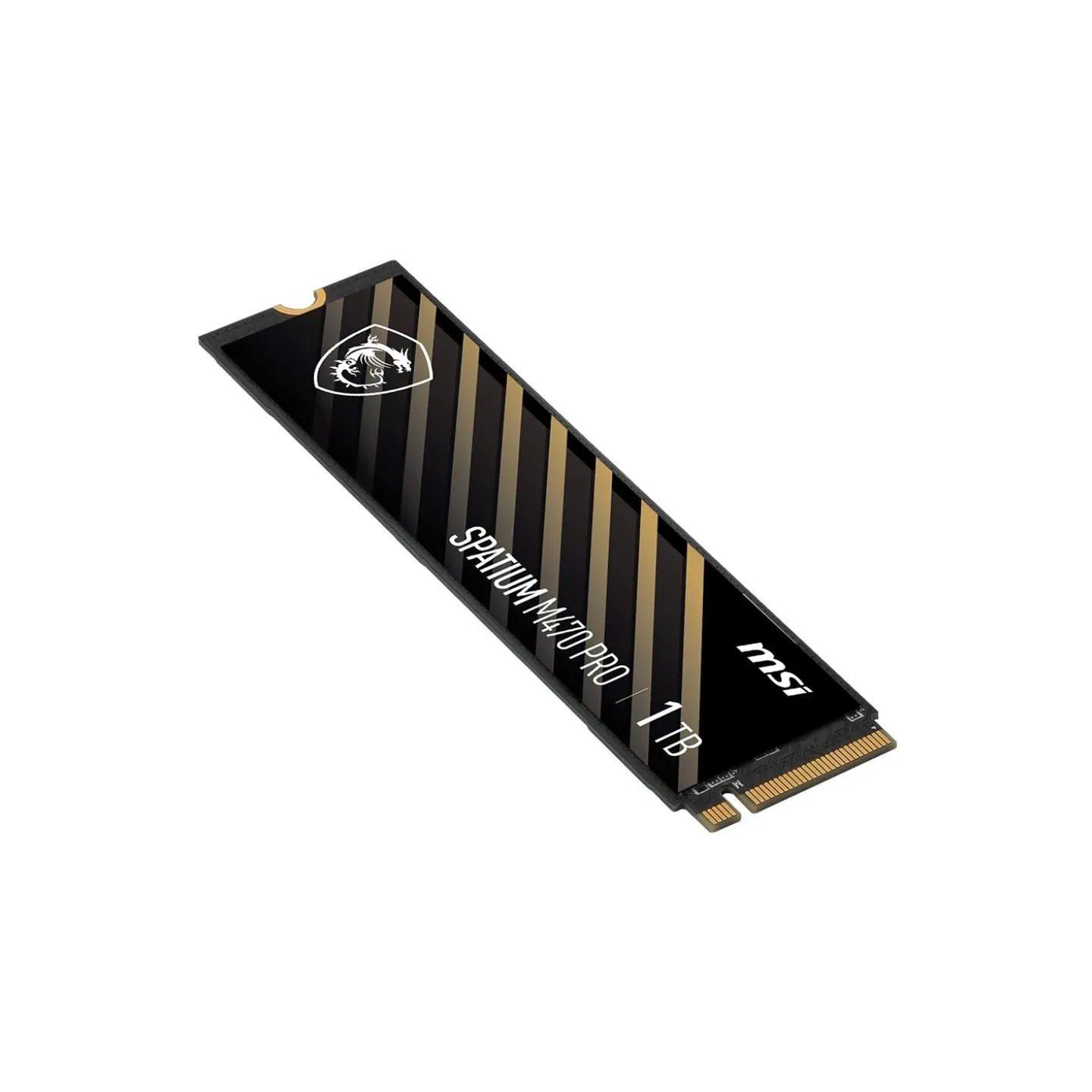 MSI SSD|MSI|SPATIUM M470 PRO|1TB|M.2|PCIe Gen4|NVMe|3D NAND|Write speed 4500 MBytes/sec|Read speed 6000 MBytes/sec|2.15mm|TBW 32