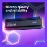 Crucial SSD|CRUCIAL|P510|2TB|M.2|PCIe Gen5|NVMe|TLC|Write speed 8700 MBytes/sec|Read speed 10000 MBytes/sec|TBW 1200 TB|CT2000P5