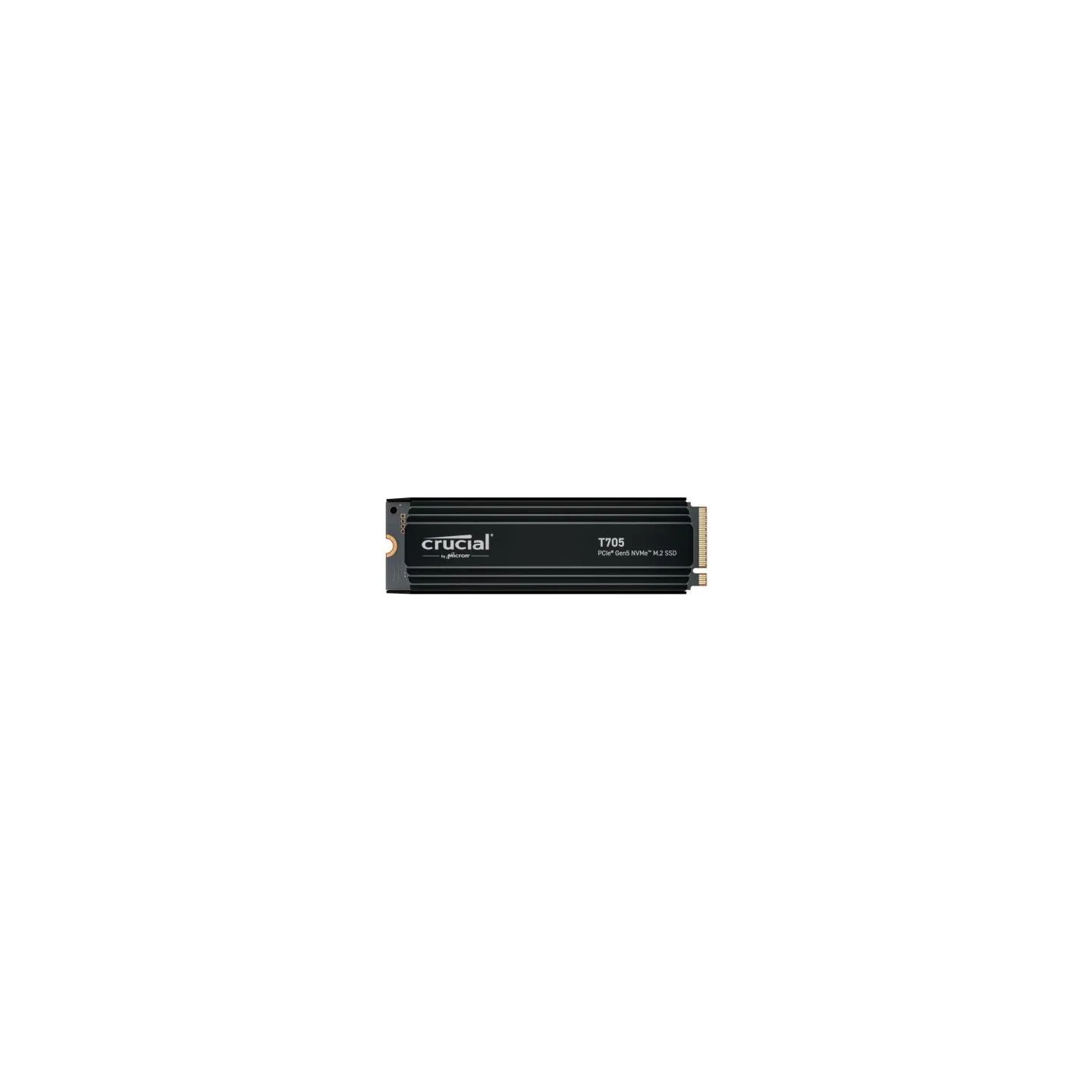 Crucial SSD|CRUCIAL|T705|2TB|M.2|PCIe Gen5|NVMe|Write speed 12700 MBytes/sec|Read speed 14500 MBytes/sec|TBW 1200 TB|CT2000T705S