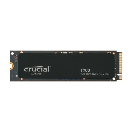 Crucial SSD|CRUCIAL|T700|4TB|M.2|PCIe Gen5|NVMe|TLC|Write speed 11800 MBytes/sec|Read speed 12400 MBytes/sec|TBW 2400 TB|CT4000T
