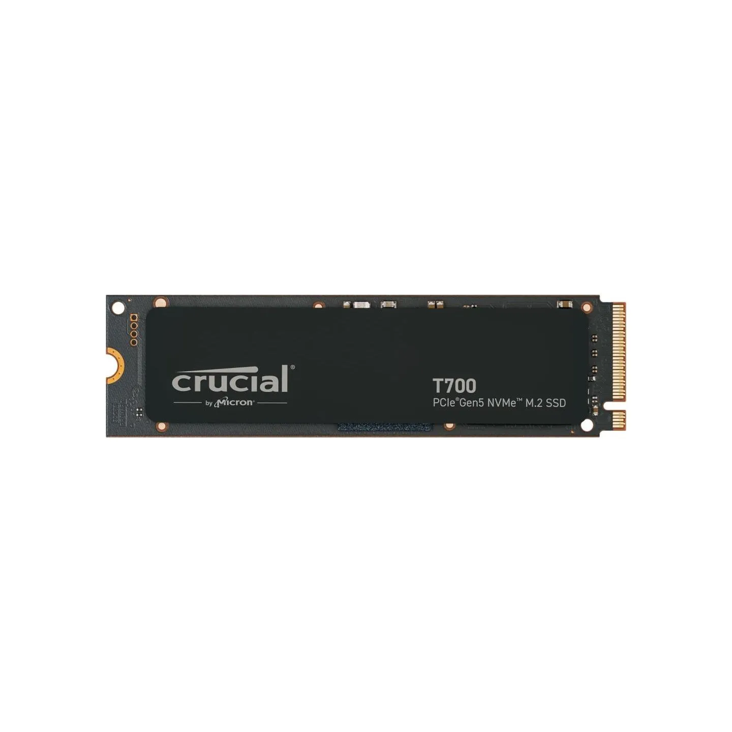 Crucial SSD|CRUCIAL|T700|4TB|M.2|PCIe Gen5|NVMe|TLC|Write speed 11800 MBytes/sec|Read speed 12400 MBytes/sec|TBW 2400 TB|CT4000T
