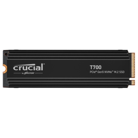 Crucial SSD|CRUCIAL|T700|4TB|M.2|PCIe Gen5|NVMe|TLC|Write speed 11800 MBytes/sec|Read speed 12400 MBytes/sec|TBW 2400 TB|CT4000T