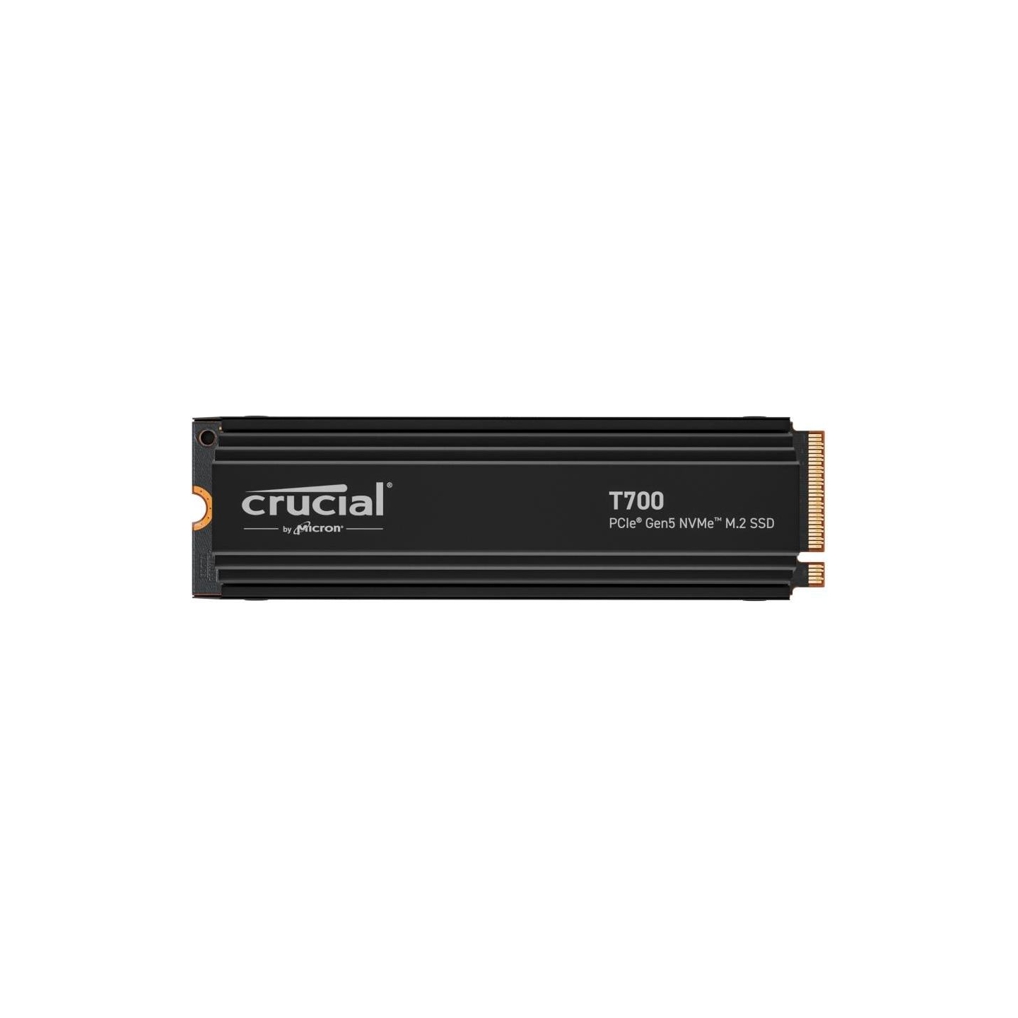 Crucial SSD|CRUCIAL|T700|4TB|M.2|PCIe Gen5|NVMe|TLC|Write speed 11800 MBytes/sec|Read speed 12400 MBytes/sec|TBW 2400 TB|CT4000T