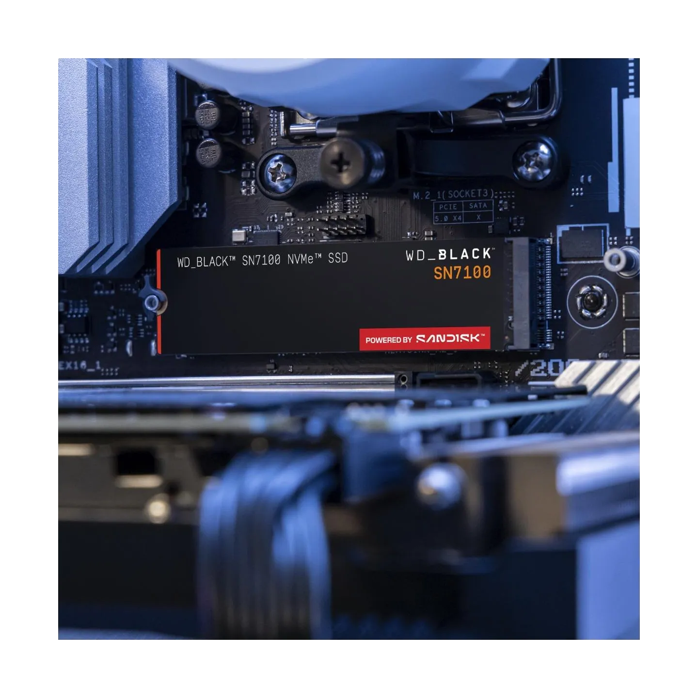 Sandisk SSD|SANDISK|Read speed 7000 MB/s|Write speed 6700 MB/s|NVMe Yes|PCI Express 4.0|M.2|4000 GB|POWERED BY SANDISK|Black SN7