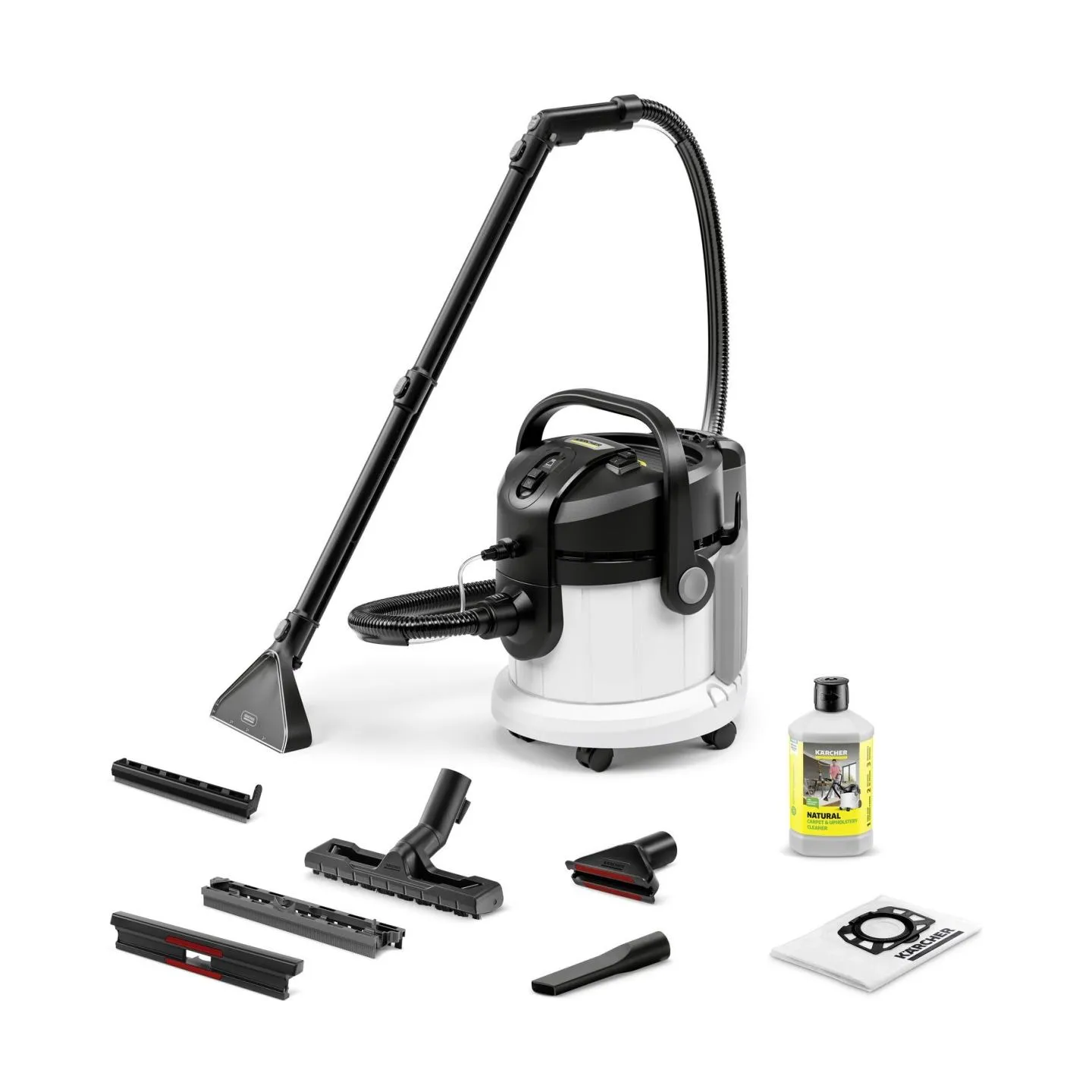 Karcher Vacuum Cleaner|KARCHER|Input power 1000 W|Dust capacity 4 L|Drum vacuum|Cleaning type Dry&wet|Dust container Bagless|Col