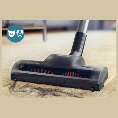 Philips PowerPro Compact Bagless FC9334/09 TriActive and Hard floors nozzle Allergy filter with PowerCyclone 5 Technology / FC93