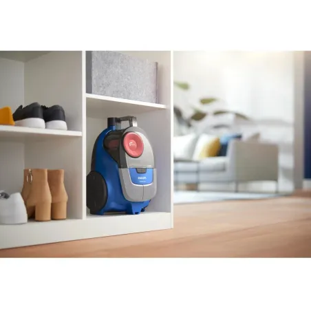 Philips Vacuum cleaner | XB2123/09 | Bagless | Power 850 W | Dust capacity 1.3 L | Dark Blue/Peach