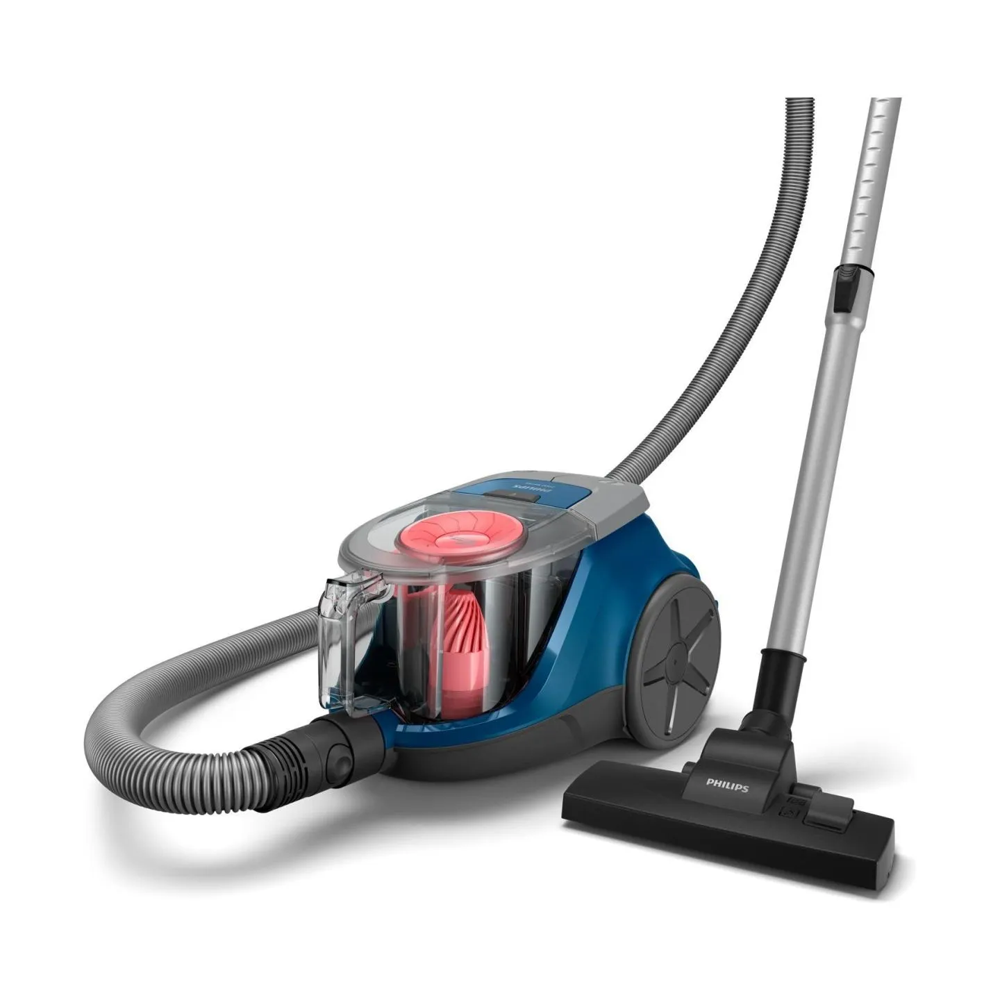 Philips Vacuum cleaner | XB2123/09 | Bagless | Power 850 W | Dust capacity 1.3 L | Dark Blue/Peach