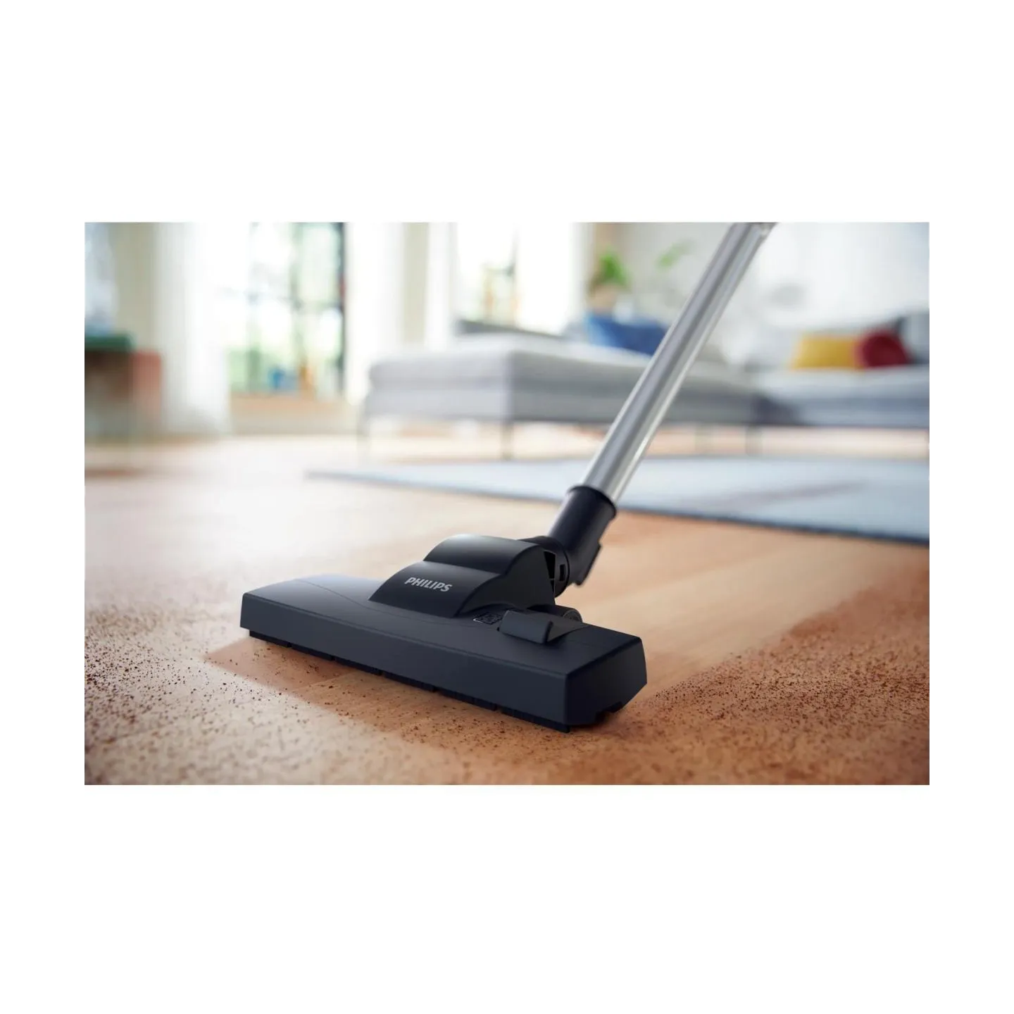 Philips Vacuum cleaner | XB2123/09 | Bagless | Power 850 W | Dust capacity 1.3 L | Dark Blue/Peach