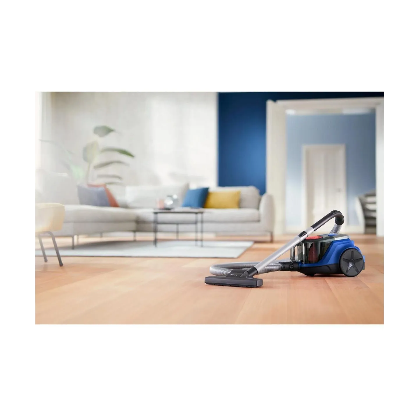 Philips Vacuum cleaner | XB2123/09 | Bagless | Power 850 W | Dust capacity 1.3 L | Dark Blue/Peach
