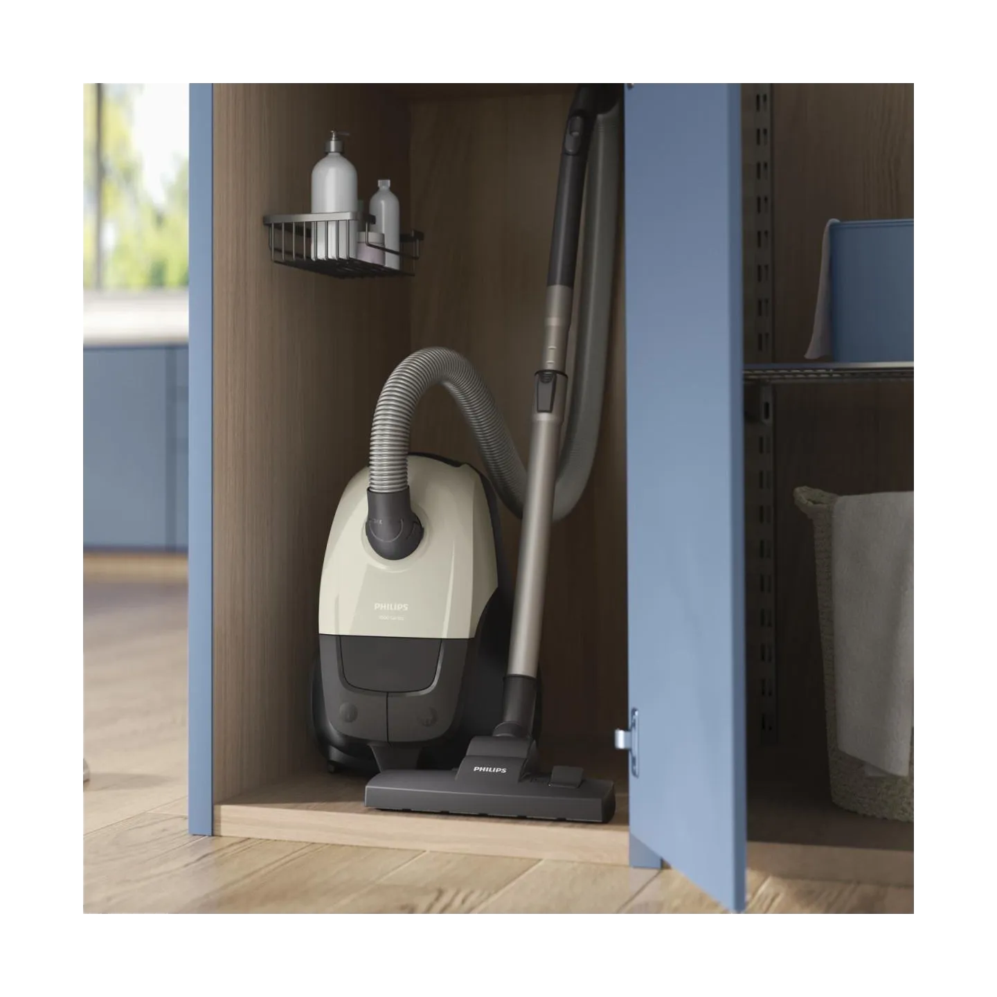 Philips Vacuum Cleaner|PHILIPS|Input power 800 W|Dust capacity 3 L|Cylinder vacuum|Cleaning type Dry|Dust container Dust bag|Col