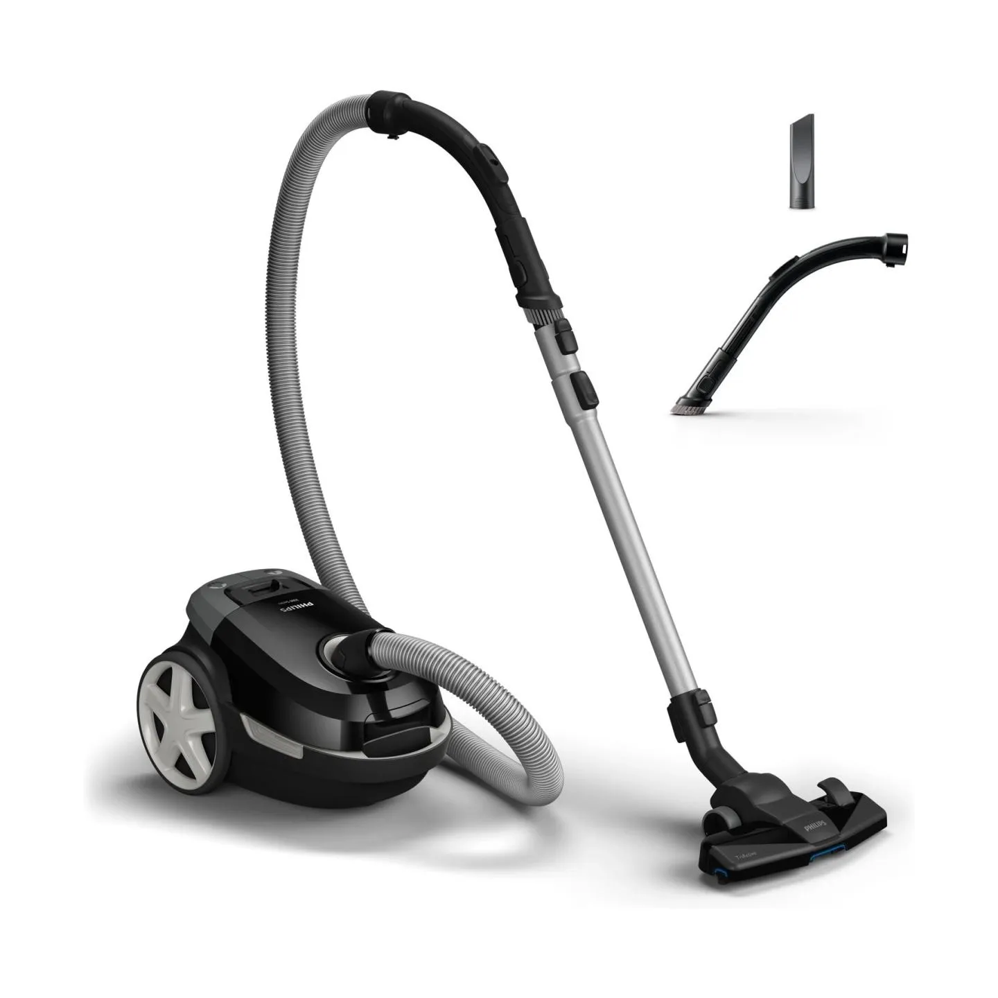 Philips 3000 series Bagged vacuum cleaner XD3112/09, 900W, TriActive, Deep Black / XD3112/09