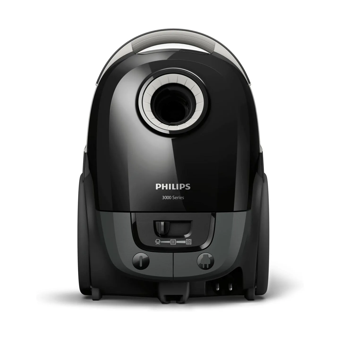 Philips 3000 series Bagged vacuum cleaner XD3112/09, 900W, TriActive, Deep Black / XD3112/09